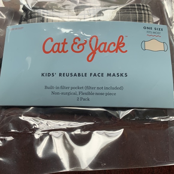 10 Cat & Jack Kids Reusable Boys Masks - Picture 3 of 8